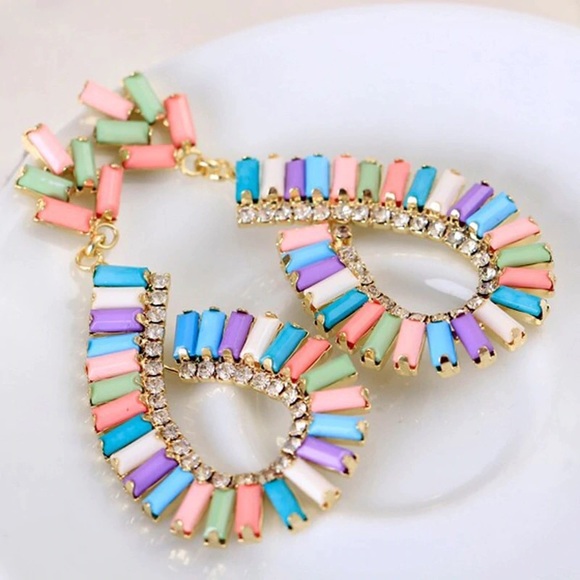Multicolor Earrings - Picture 3 of 4